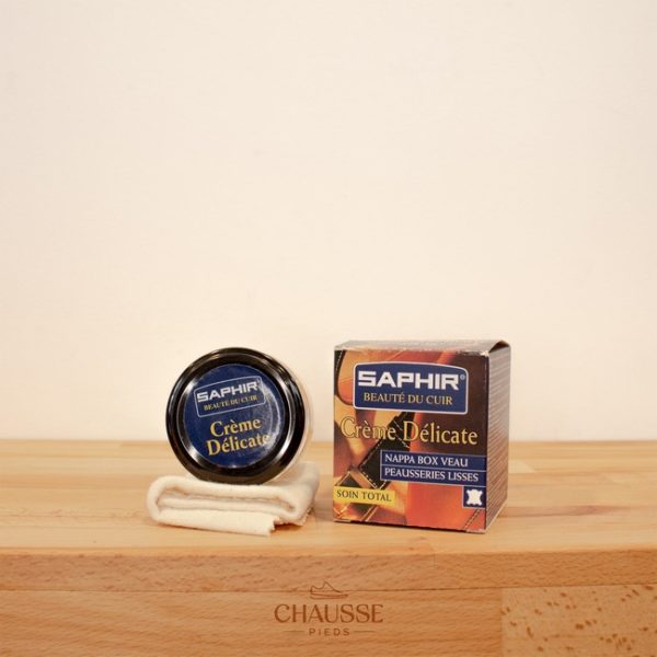 Crème nettoyante non grasse Saphir pour cuir – Image 2